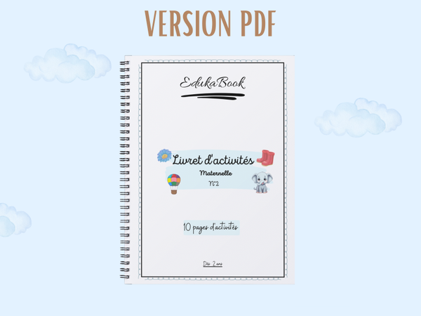 Livret d'activité maternelle 2 PDF