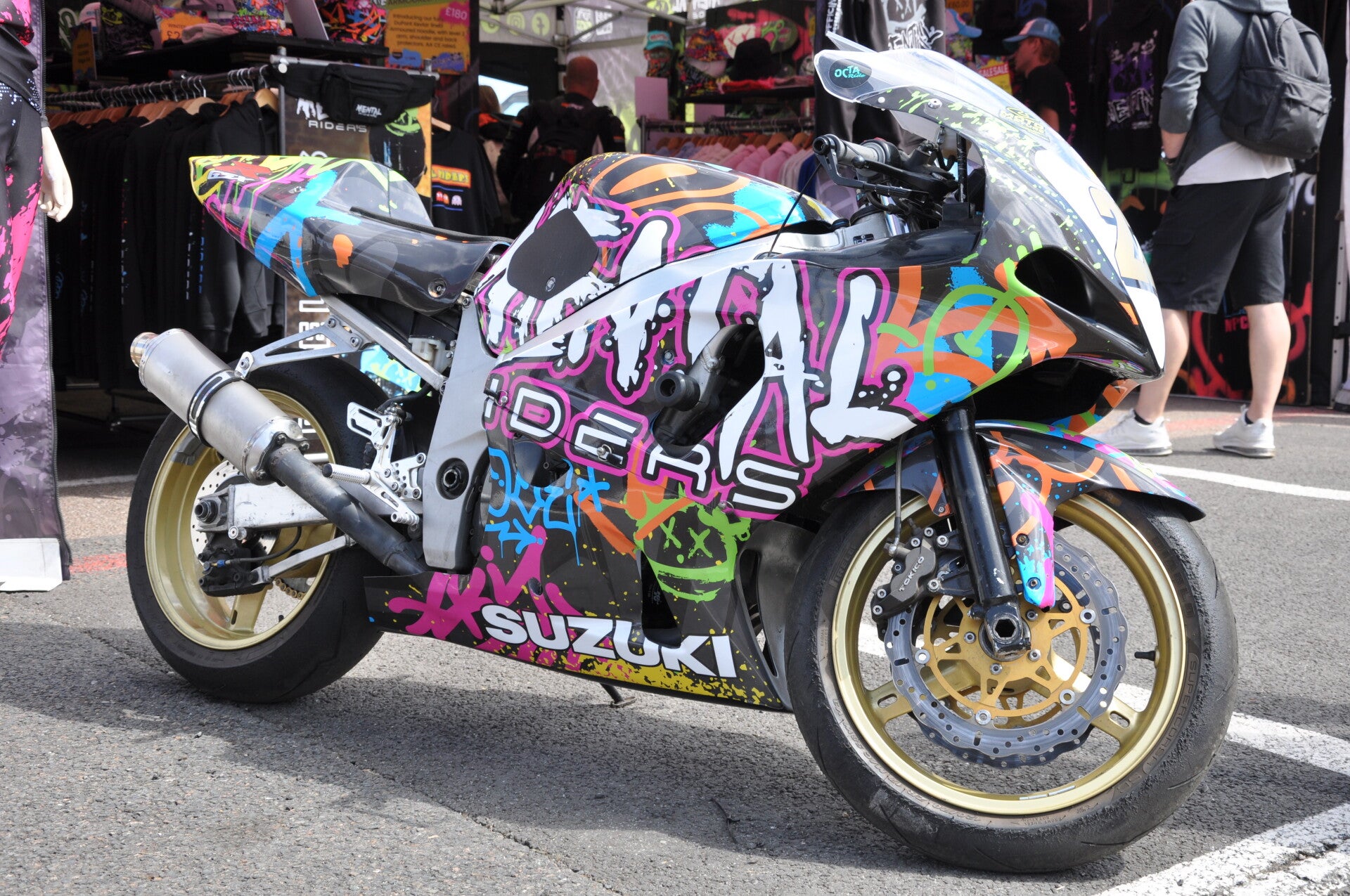 suzuki GSX-R sport motorcycle
