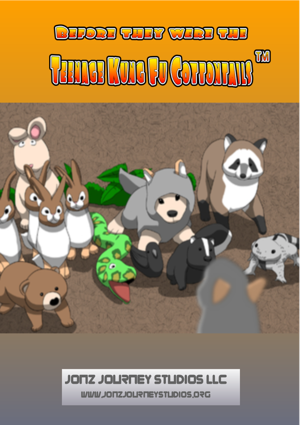 Before they were "Teenage Kung Fu Cottontails" paperback