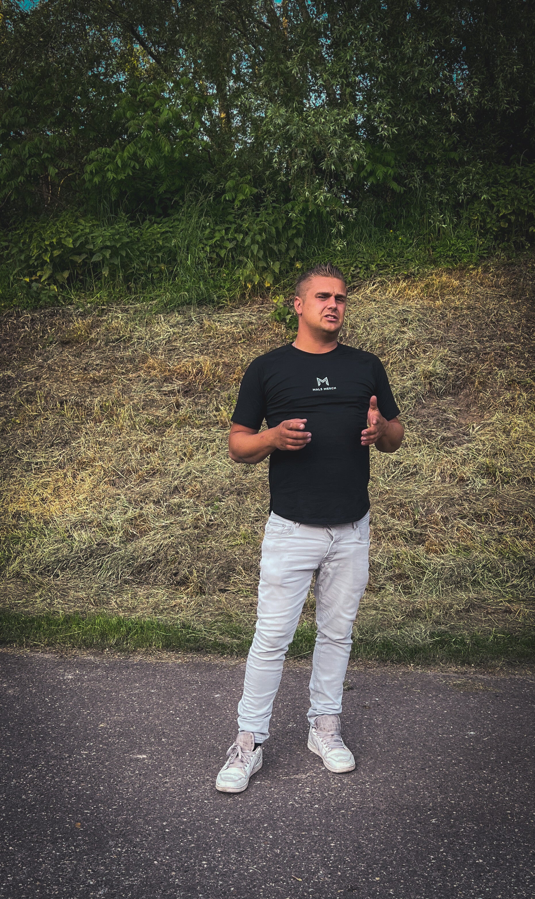 MALS MERCH fit long shirts