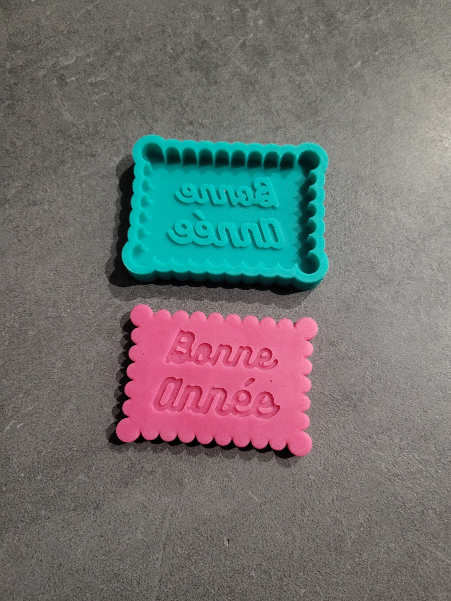 Moule biscuit bonne année