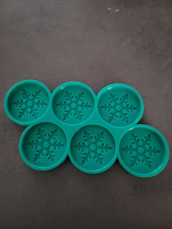 Moule plaque flocon de neige