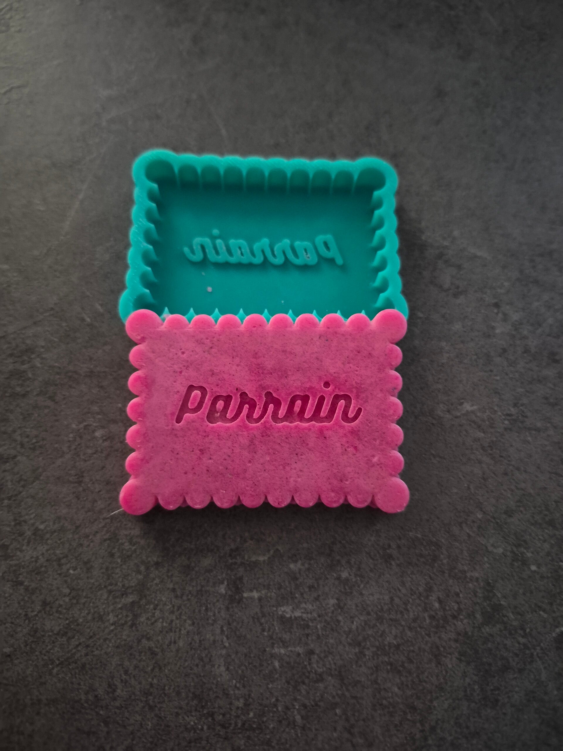 Moule biscuit parrain