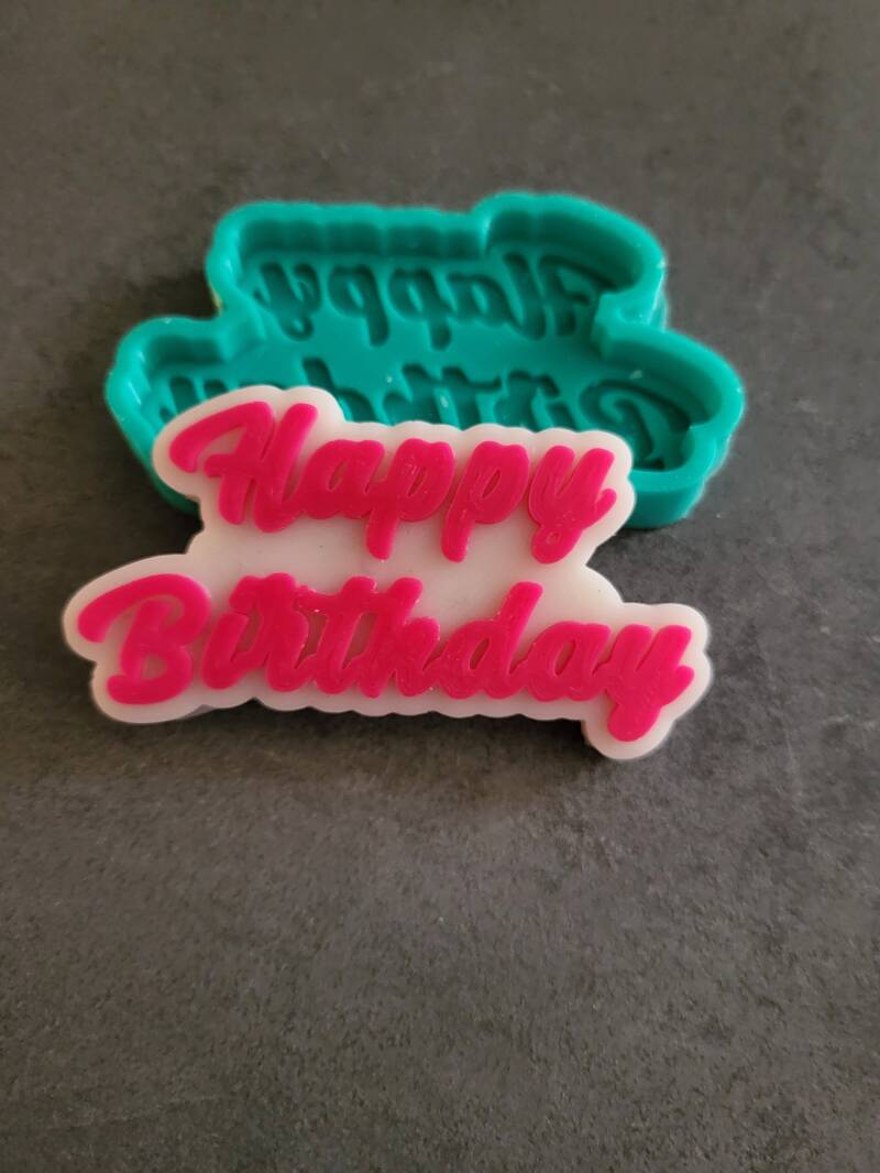 Moule happy birthday imparfait