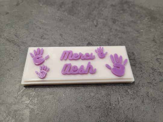 Moule tablette main aesh