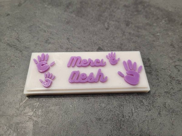 Moule tablette main aesh