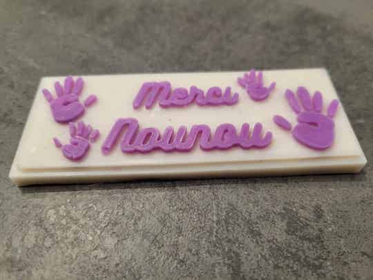 Moule tablette main nounou