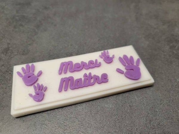 Moule tablette main maitre