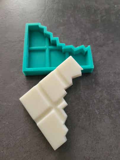 Moule morceau de chocolat