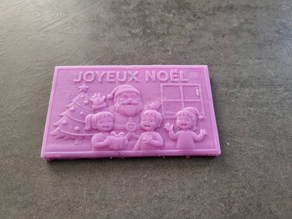 Moule tablette relief joyeux noel imparfait