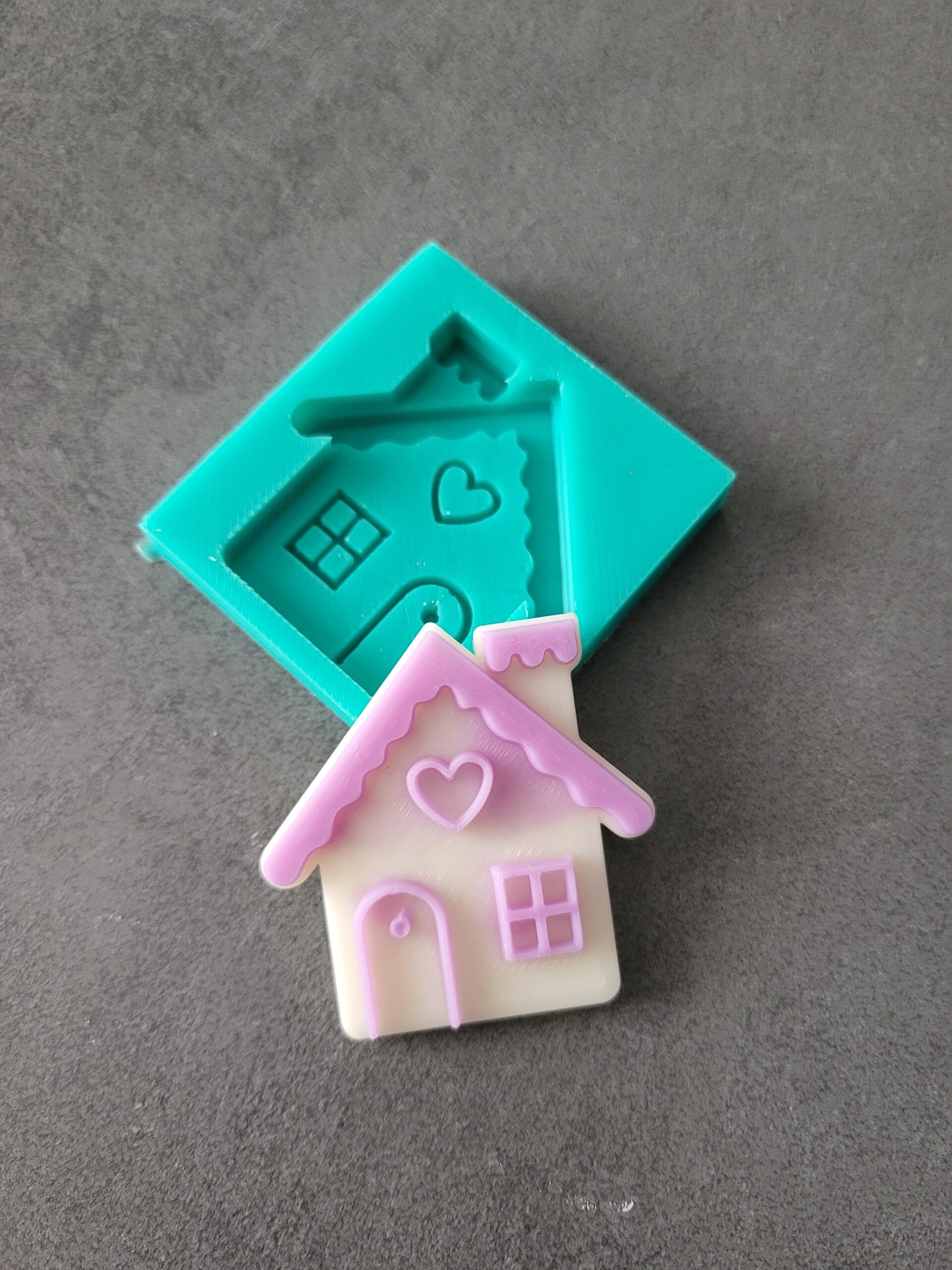 Moule maison de noel