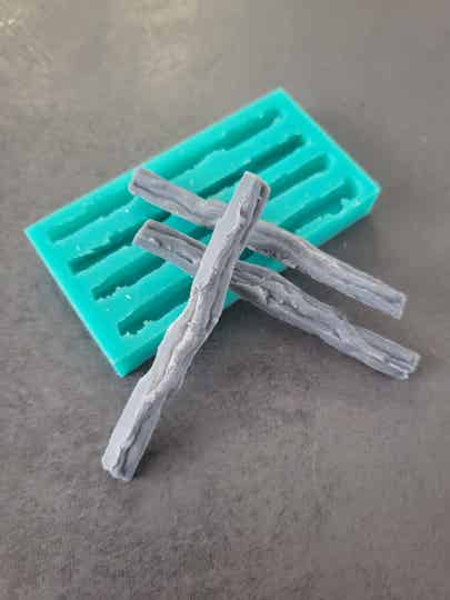 Moule branche de bois