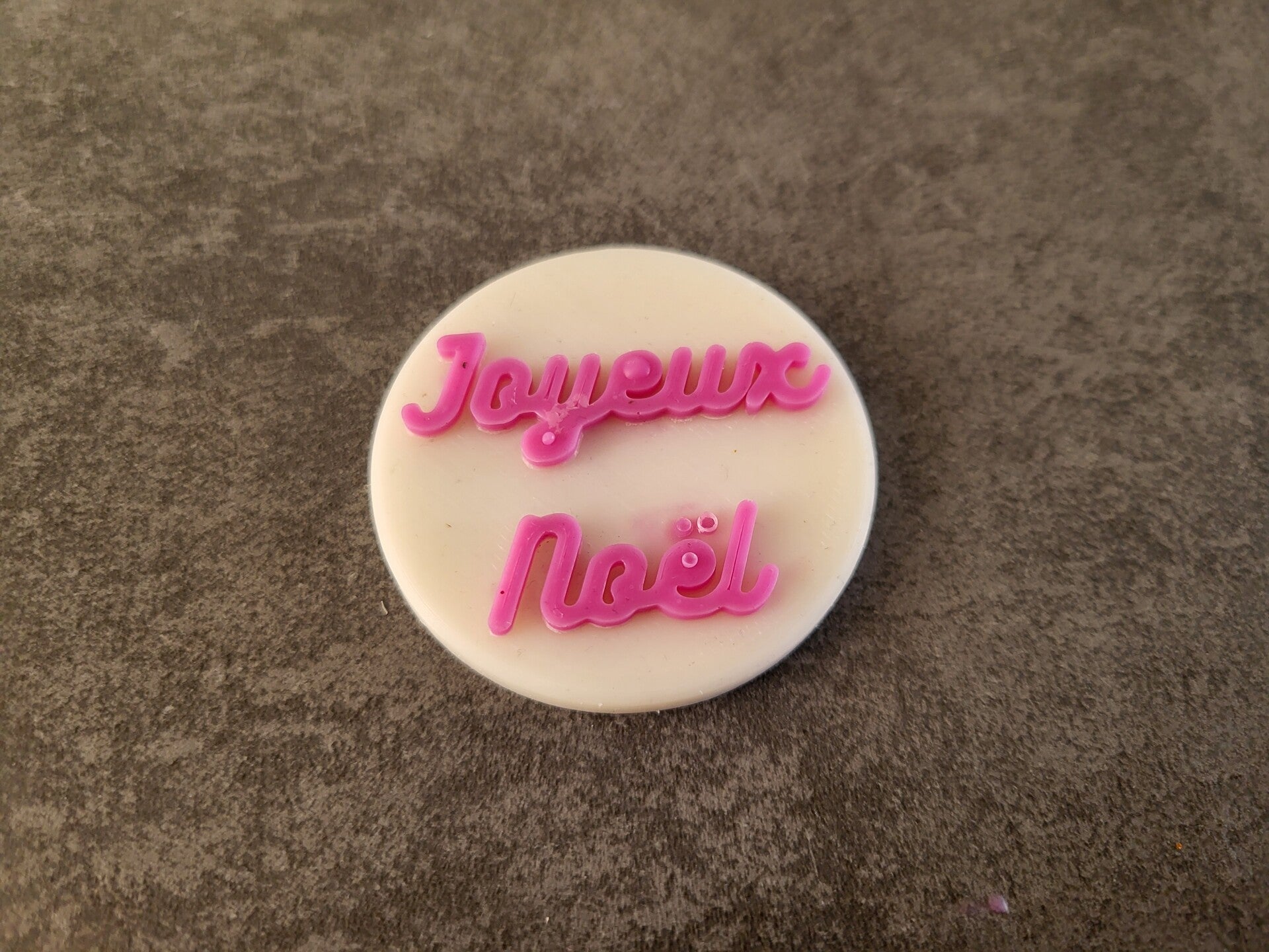 Moule joyeux noel simple