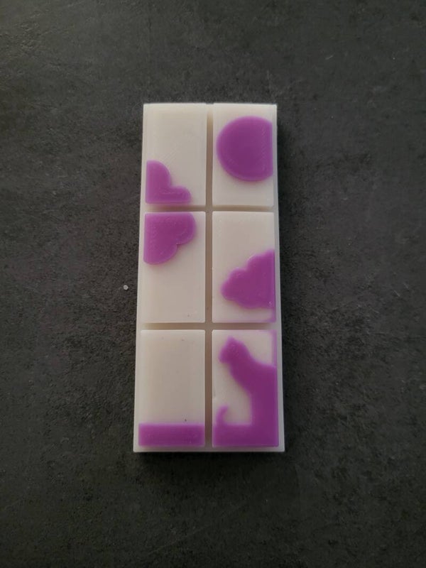 Moule tablette chat sous la lune