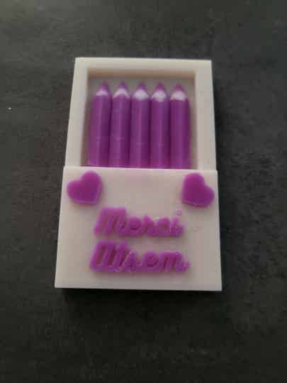 Moule tablette atsem boite a crayon