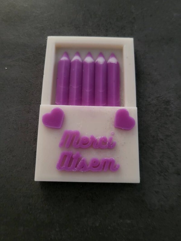 Moule tablette atsem boite a crayon