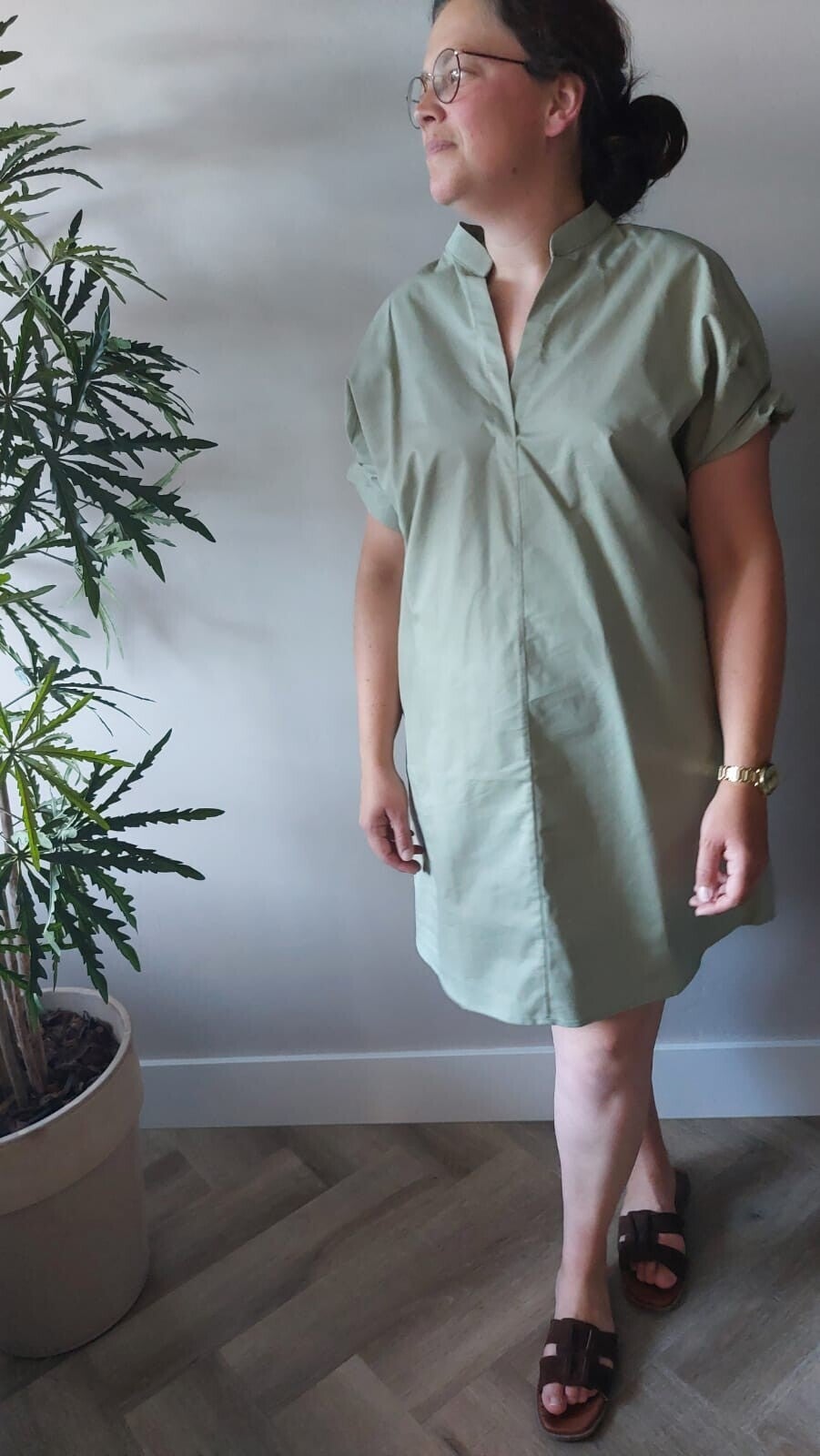 Jurk Liv - Groen