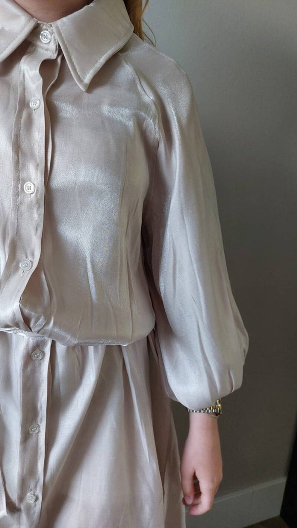 Jurk Veerle -  Beige