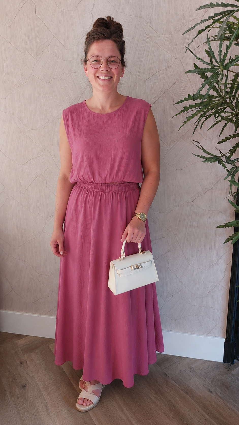 Set rok en top Marah - Roze