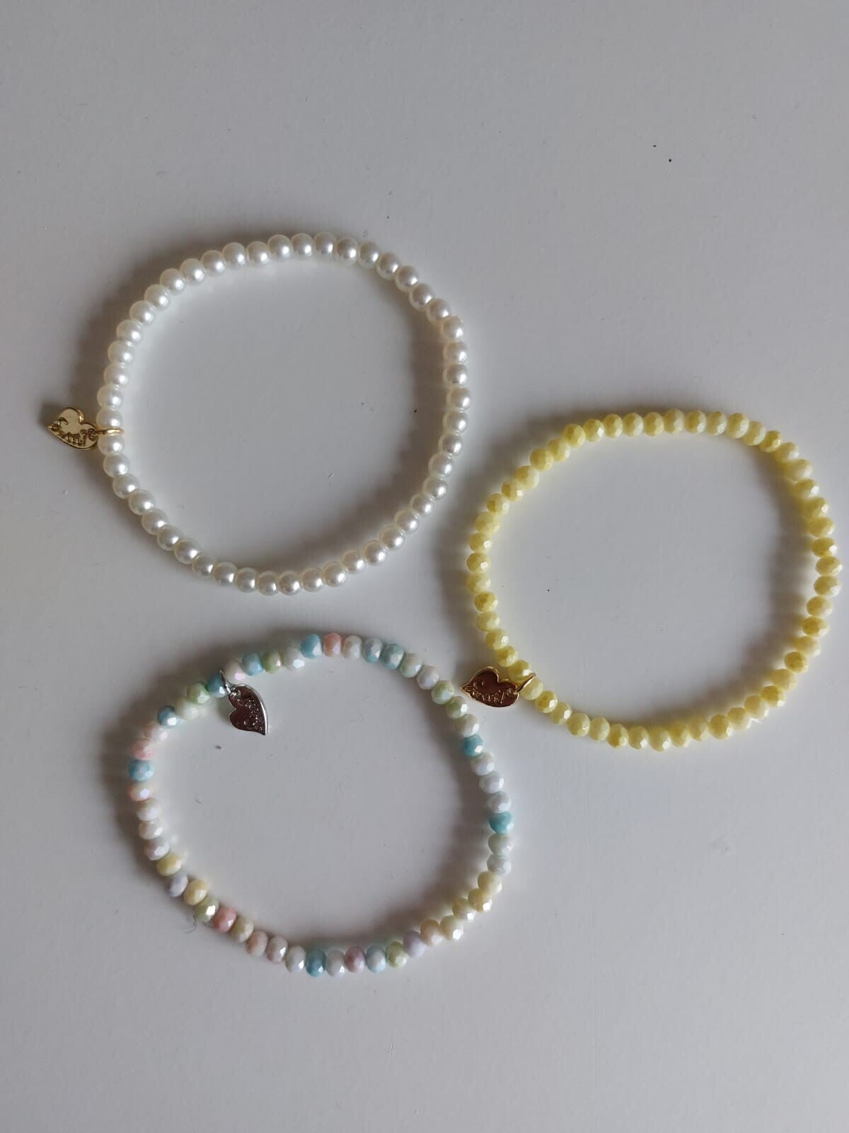 Armbandset 3 stuks Geel