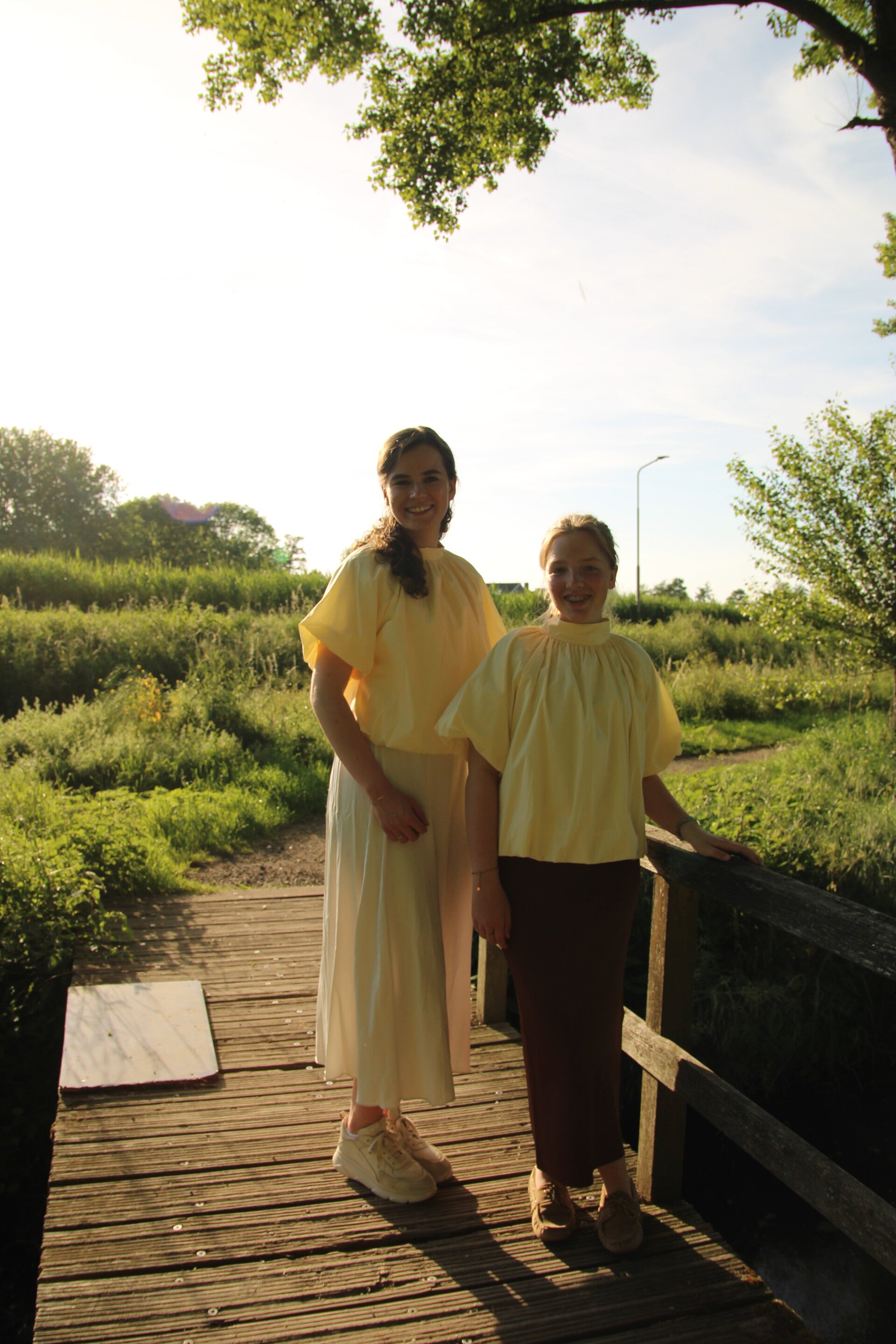 Blouse Sanne - Geel