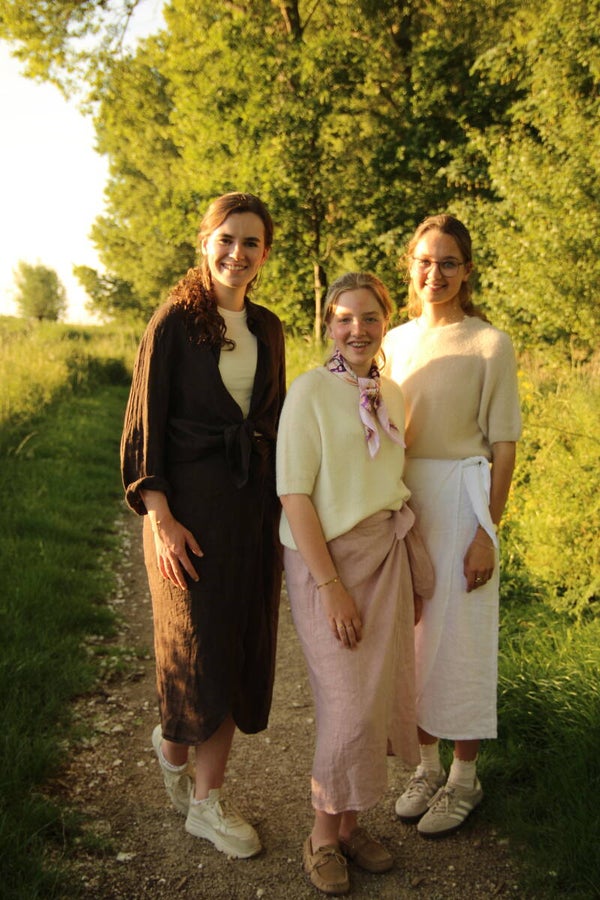Rok Linnen Theresa - Wit