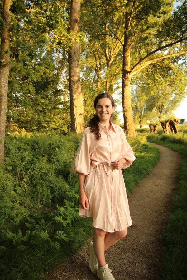 Jurk Veerle -  Licht Roze