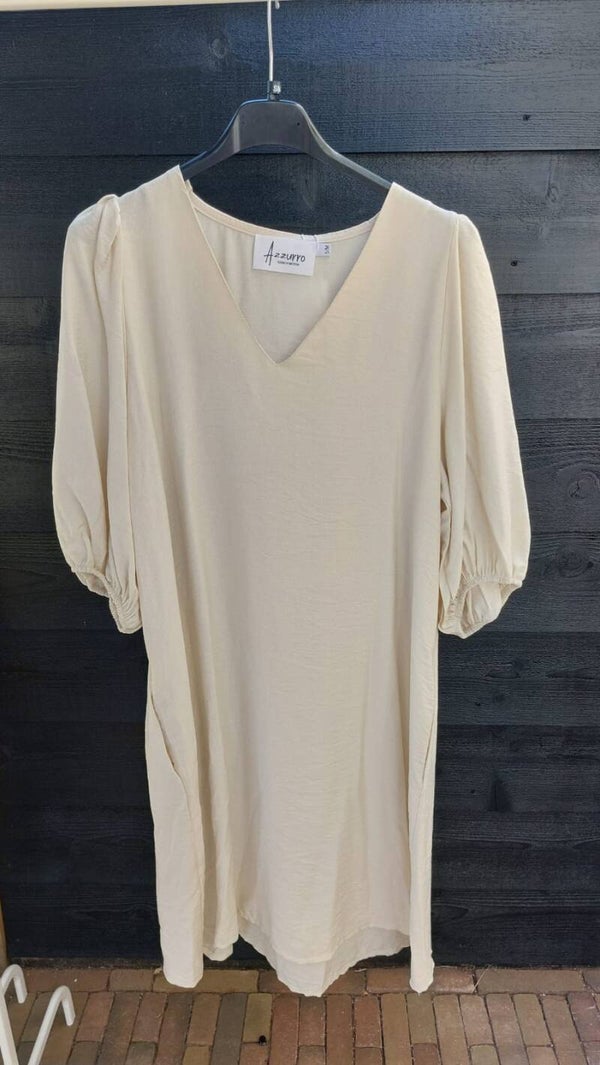 Jurk Fieve -  SM - Beige