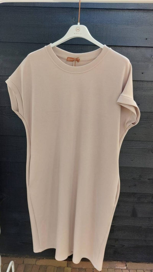 Jurk Mooij - Beige