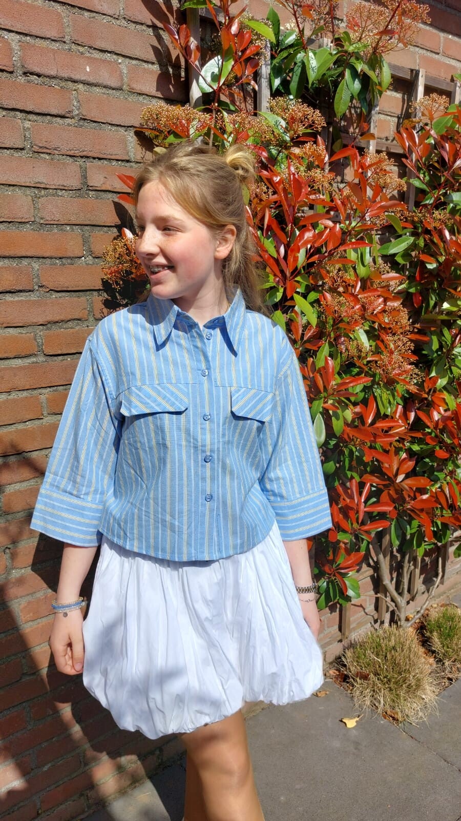Blouse Thirzz - Blauw