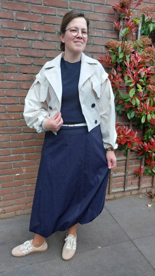 Jasje Kort trench - beige
