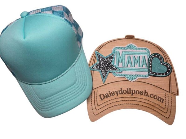 MAMA Aqua Trucker Hat