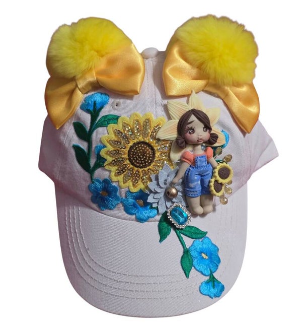 Child Sunflower Cap