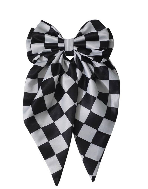 Checkard Hairbow