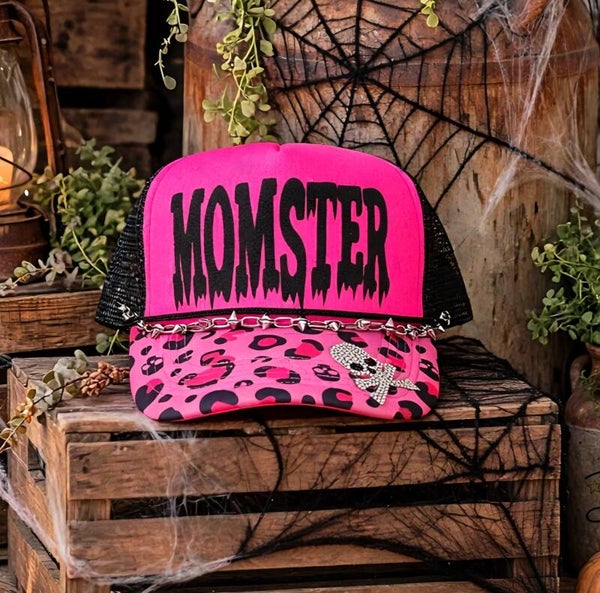 MOMSTER Halloween Trucker Hat