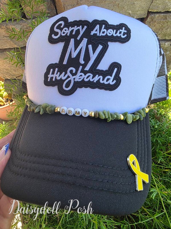Sorry About My Husband Trucker Hat