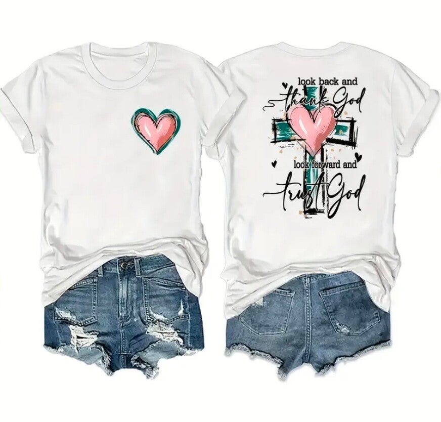 " Give thanks to God " Graphics T-Shirt