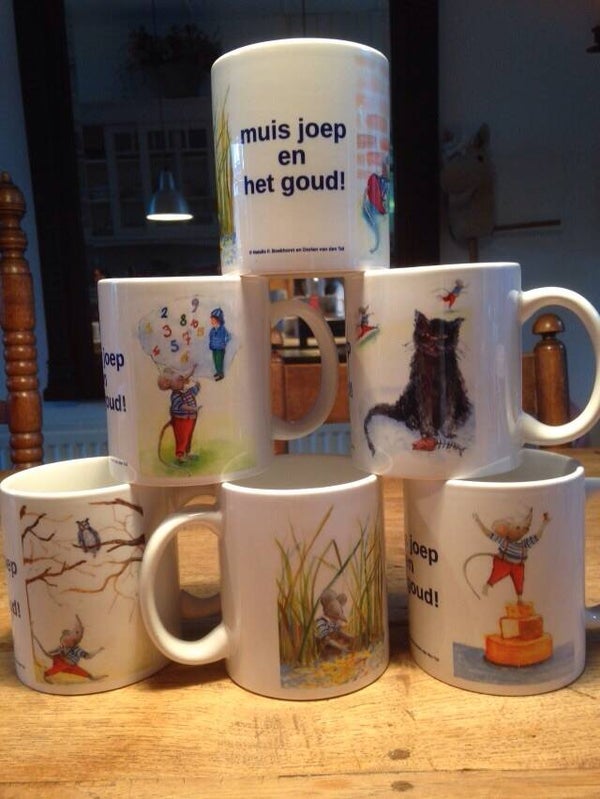 Mokken 'muis joep  en het goud!'