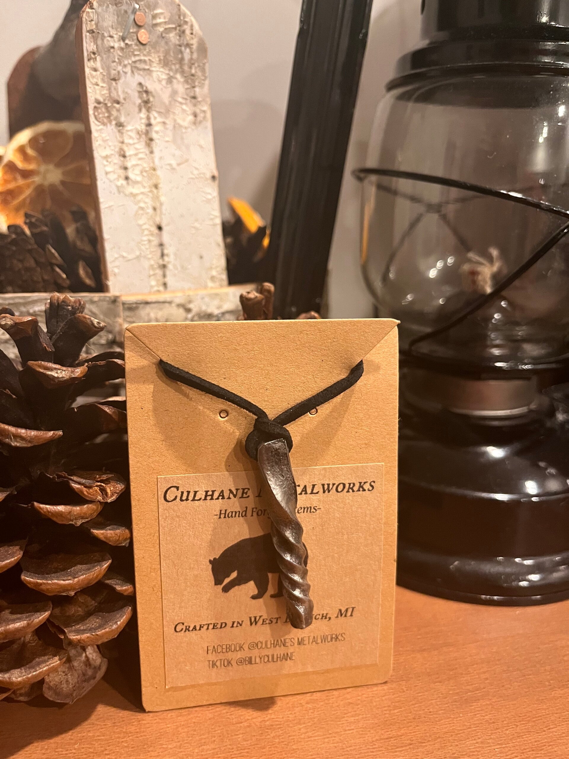 Hand Forged Pendant