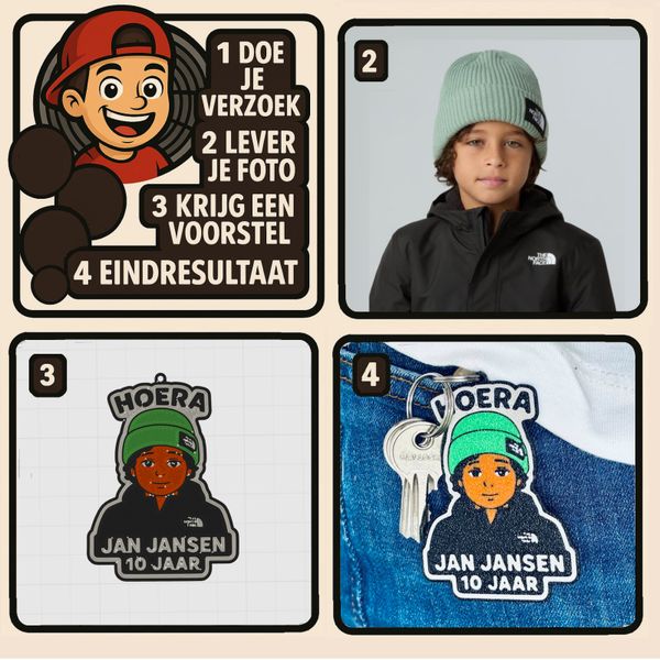 Gepersonaliseerde Sleutel Hanger