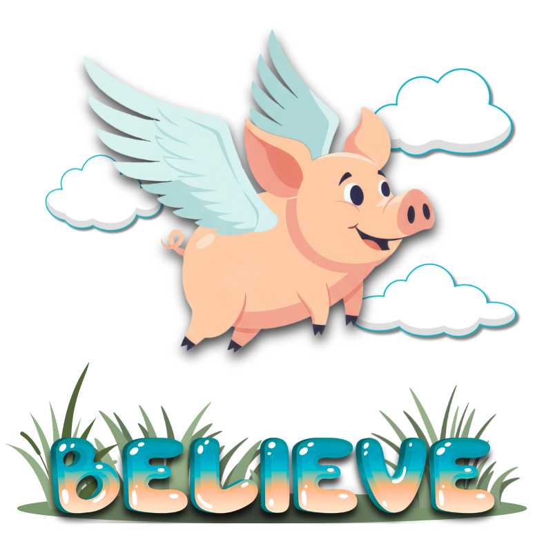 Believe - Digital Download PNG