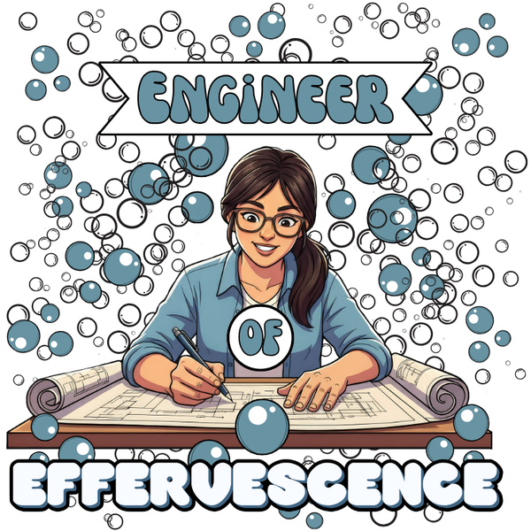 Female Engineer of Effervescence — Digital Download PNG