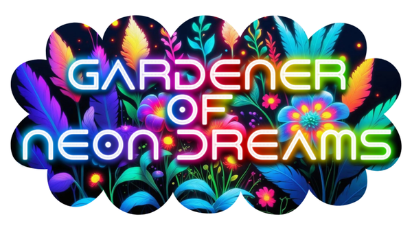 Gardener of Neon Dreams – Digital Download (PNG)