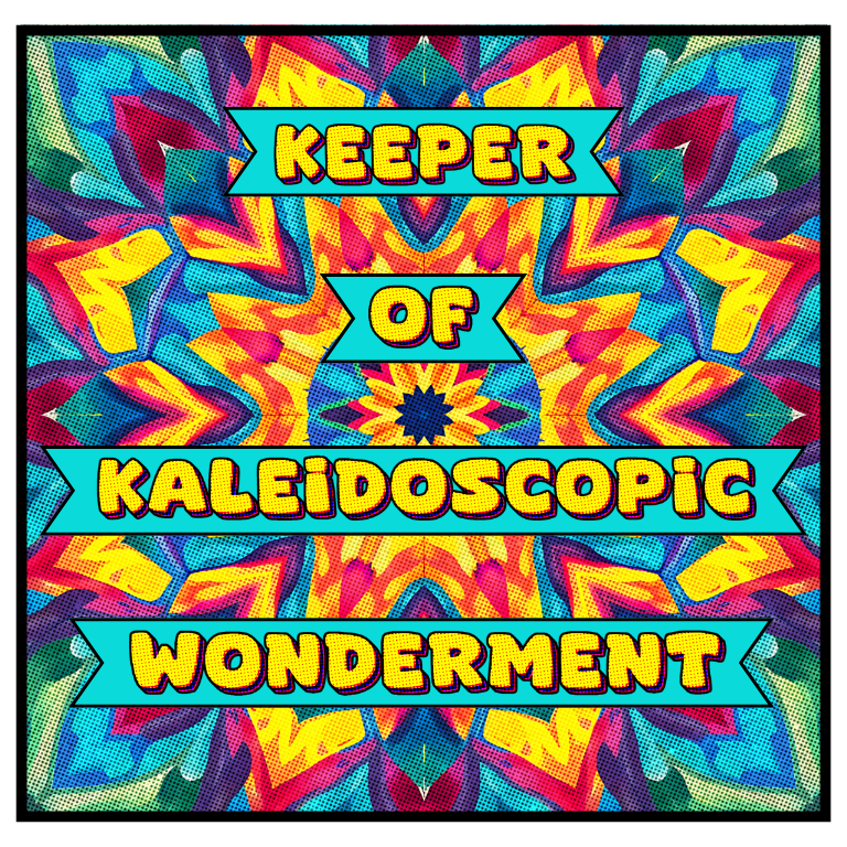 Keeper of Kaleidoscopic Wonderment - Digital Download PNG