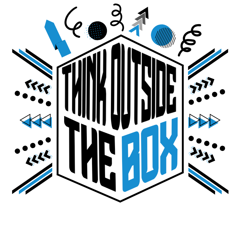 Think Outside The Box – Digital Download PNG