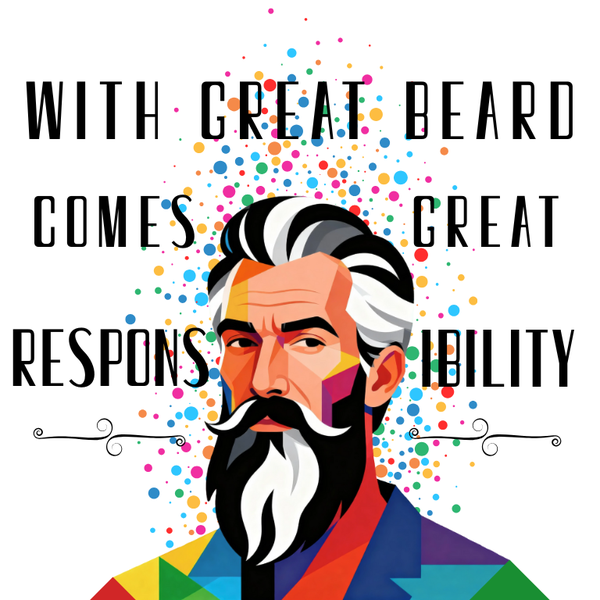 With Great Beard – Digital Download PNG