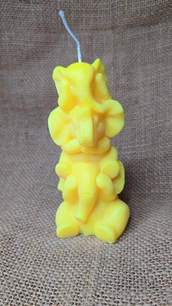 Tri-Elephant Candle