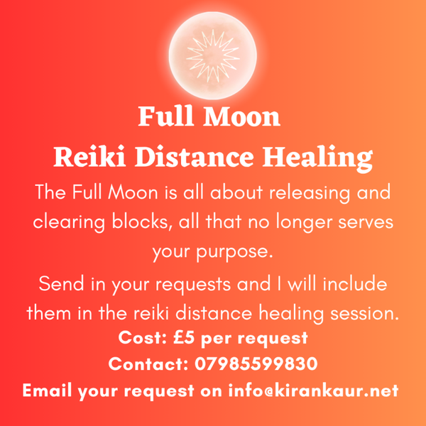 Full Moon Reiki Distance Healing