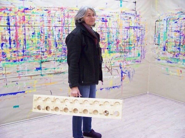 Mobiler Palettentisch klappbar / 18 Farben