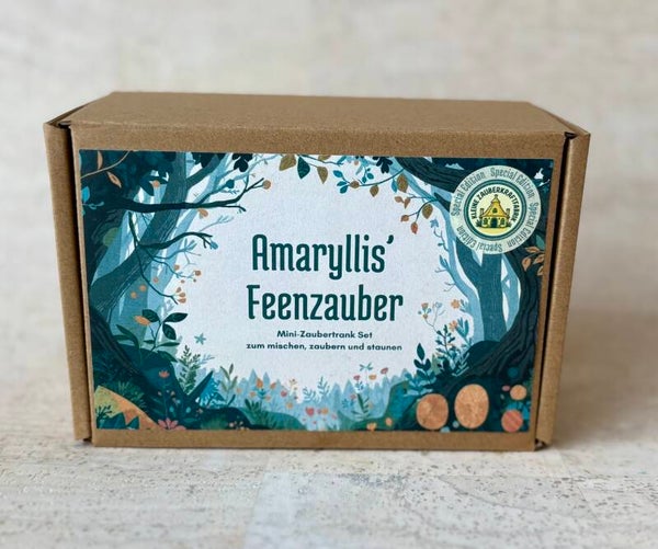 Amaryllis’ Feenzauber – Mini-Zaubertrank-Set mit positiven Affirmationen